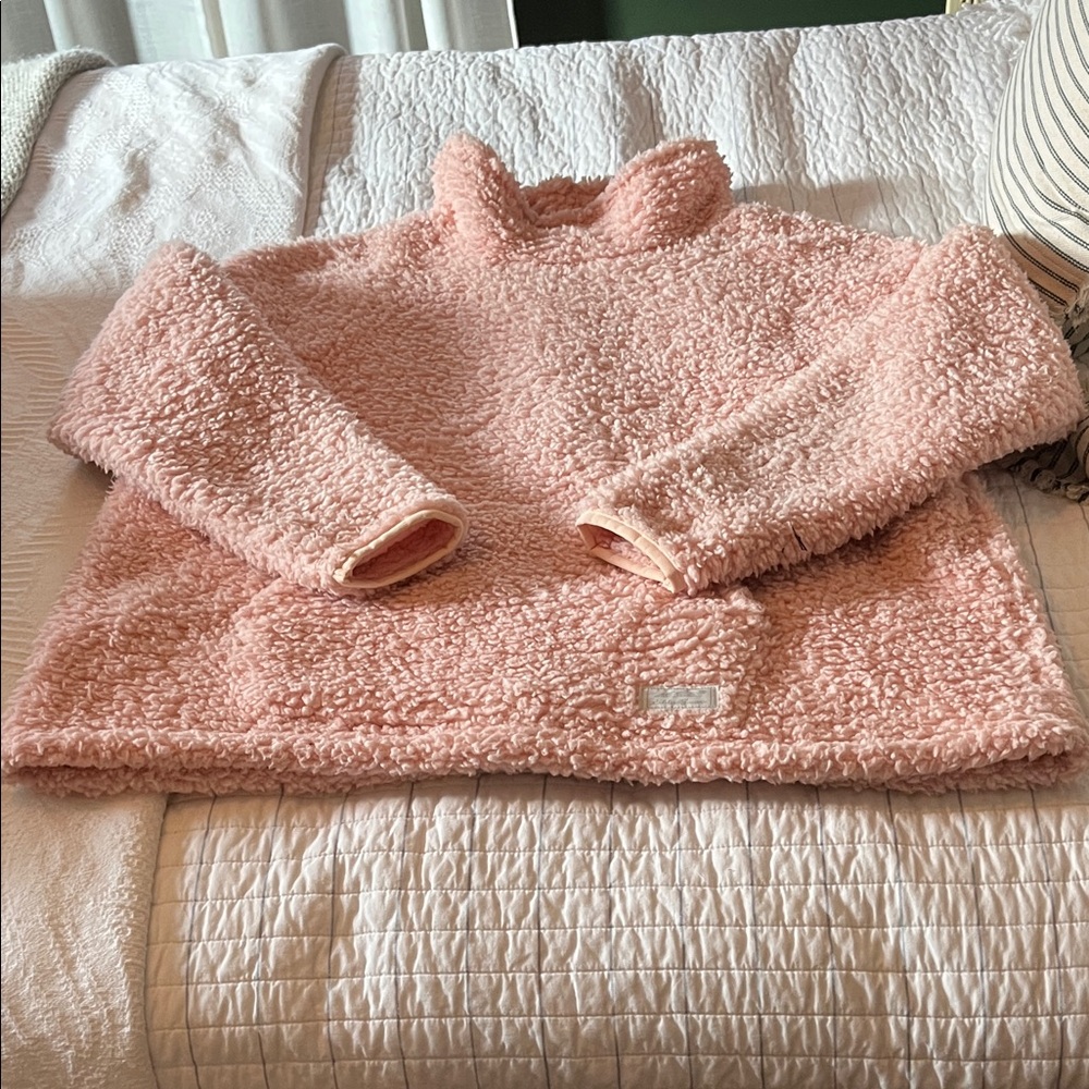 Eddie Bauer Soft Pink Cowl Neck Sweater